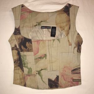 DKNY Corset Top